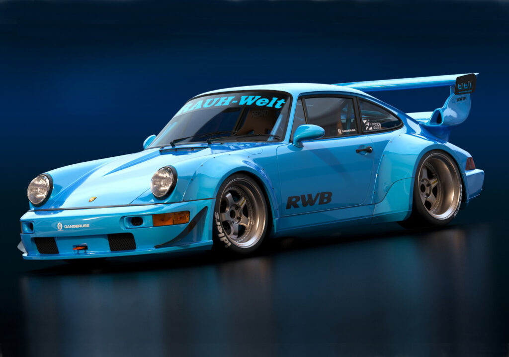 3,5x5porsche german cars car vehicle sports car digital art
